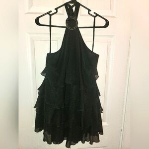 🍍NWT!! Lane Bryant Ruffle Tiered Halter Top